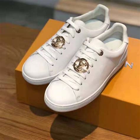 louis vuitton white gold shoes|louis vuitton shoes sneakers white.